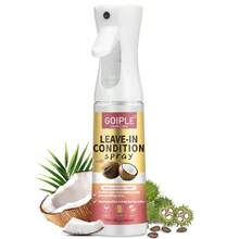 Goiple 450°F 热防护及紫外线防护喷雾，热防护精华液，有效抵御直板夹、卷发棒和吹风机的高温损伤，蕴含椰子油，滋润修护秀发，提升秀发健康、柔顺和光泽，适用于卷发、波浪发、直发及假发（100毫升/200毫升/300毫升） - 紅色 - 查看 16