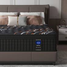 M R H Labor Day Mattress! 10in/12in/14in Hybrid Mattress - Twin/Full/Queen/King Size, Gel Memory Foam & Pocket Springs For Motion Isolation, CertiPUR-US Certified. Medium Soft Support With Breathable Cooling, Pressure Relief For Back Pain. Hypoallergenic, Bed-In-A-Box & Easy Setup." - 14英吋 - 查看 8