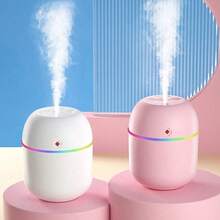 1pc USB Aroma Lamp Humidifier, Suitable For Bedroom, Living Room, Office Desk, Car Humidifier, Lucky Colorful Car Diffuser, Atmosphere Lamp Humidifier With USB Mister, Aroma Mist - Multicolor - View 4