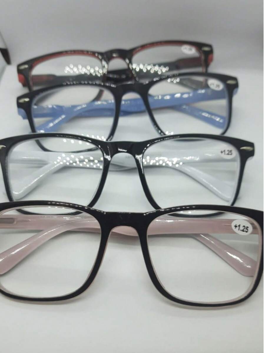 Kit With 2 Reading Glasses For Men And Women, Unisex, From 0.50 To 5.00 - 2 UNIDADES - Ver 1