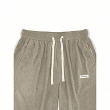 Men's Solid Color Casual Everyday Trousers Men's Streetwear Pants, Boy Friend Gifts, Back To School - 駝色 - 查看 4