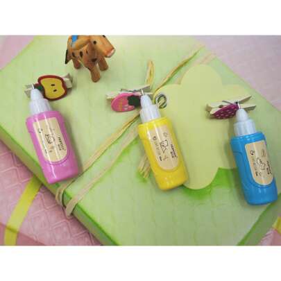 3 piezas de fluido corrector de color caramelo, adecuado para estudiantes en la temporada de regreso a clases