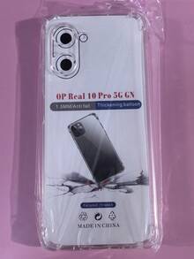 Transparent Four-Corner Anti-Drop Case, Suitable For Realme Series, Realme Phone Transparent Four-Corner Anti-Drop Case. Phone Case, Phone Protective Cover, Phone Shell, Phone Cover, Anti-Drop Phone Case, Transparent Phone Case, Minimalist Phone Case, Solid Color Phone Case, Transparent Phone Case, TPU Anti-Drop Phone Case (Military-Grade Anti-Drop) - Clear - View 52