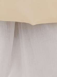 Baby Girls Sequin Tulle Cute Flower Girl Wedding Train Dress, Suitable For Party, Birthday, Outing, Does Not Include Headband