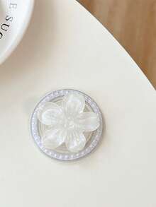 1 件磁性 3D 花卉透明手机支架，粘性，可调节支架，气垫支架，Magsafe 可扩展环形握把，兼容 、Android 手机，生日、家人、朋友礼物，推拉式手机握把手机配件 - 磁吸款 - 查看 11