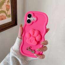 (带挂绳) 可爱猫爪 & 马卡龙手机壳 + 腕带，适用于 17 Pro Max/16 Pro Max/15 Pro Max/14 Pro Max/13 Pro Max/12 Pro Max/11 Pro Max/XS Max/7/8 Plus、Honor，防水防震防摔防刮