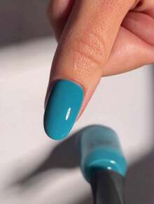 TURQUOISE - 15ml Semi-Permanent Gel Polish 3 Steps Fantasy Nails Gelish Application Professional Use UV - 綠松石 - 查看 3