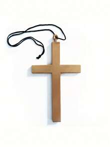 复活节修女服装套装（包含头饰、围巾、十字架），角色扮演派对用品套装，适合返校季、主题派对、各种活动 - 彩色 - 查看 6