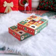 5pcs/Pack Christmas 12-Compartment Fun Surprise Box, Delight DIY Gift Box In Stock - Multicolor - View 6