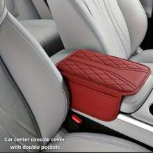 1 Miếng đệm khuỷu tay cho bệ tỳ tay ô tô đa năng & Miếng đệm nâng hộp điều khiển - Thiết kế có túi đựng đồ kép/không có túi, Hỗ trợ chống trầy xước cho phụ kiện nội thất ô tô, Đệm tiện dụng thoải mái khi đi làm hàng ngày, những chuyến đi đường dài, nâng cấp chuyến đi du lịch gia đình, Phù hợp phổ thông cho xe ô tô Sedan SUV, Xe tải, Vỏ bọc bệ tỳ tay có túi đựng đồ ẩn, Bộ nâng cấp bảng điều khiển tiết kiệm không gian, Dễ dàng lắp đặt không cần dụng cụ, Bảo vệ bảng điều khiển khỏi bị mòn và trầy xước, Điểm nhấn trung tính phong cách cho quà tặng ngày lễ mùa thu, Sẵn sàng cho chuyến đi đường mùa đông, Phụ kiện thiết thực từ văn phòng đến ô tô - Nhiều màu - Xem 7