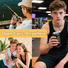 6/12 Pack Handheld Beer Beverage Can Opener, Simple Bottle Opener Seal, Dust And Insect Proof, Suitable For Soda, Beer And Cola, Perfect Halloween Christmas Gift. - Multicolor - View 8