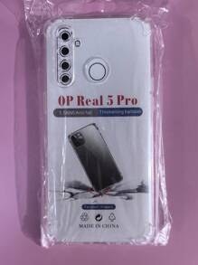 Transparent Four-Corner Anti-Drop Case, Suitable For Realme Series, Realme Phone Transparent Four-Corner Anti-Drop Case. Phone Case, Phone Protective Cover, Phone Shell, Phone Cover, Anti-Drop Phone Case, Transparent Phone Case, Minimalist Phone Case, Solid Color Phone Case, Transparent Phone Case, TPU Anti-Drop Phone Case (Military-Grade Anti-Drop) - Clear - View 31