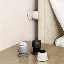 1 件可调节床头板稳定器，自粘式隔音墙保护器，防止吱吱声，适合 40-65 毫米 - 彩色 - 查看 3