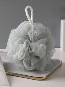 4 件去角质丝瓜络海绵、4 件蕾丝超级去角质家用水疗沐浴丝瓜络海绵、蓬松网状刷、面部和身体沐浴水疗泡芙磨砂球、泡沫丰富的泡泡网沐浴丝瓜络、沐浴花球、沐浴海绵网球球、浴室配件、家居用品、学生用品、返校用品、学生宿舍用品 - 彩色 - 查看 14