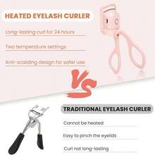 Electric Eyelash Curler - Pink - View 9