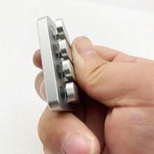 跷跷板推卡、金属弹卡、指尖按压、钢琴节拍器、指尖减压玩具、青少年减压玩具、桌面玩具 - 彩色 - 查看 6