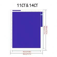 1 Set Of 30 * 40cm/11.8 * 15.7in Frameless 11CT/14CT Printed Fabric Cross Stitch DIY Kit, With Green Plant Patterns In Front Of The Window, Suitable For Relaxing DIY Embroidery Sets For Adults And Beginners, Including Printing Cloth, Needles, Threads, Drawings, And Instructions. Handmade Artworks, Home Wall Decorations, Gifts - Multicolor - View 7