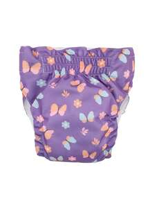 1件装豪华可水洗可重复使用狗狗尿布（时尚图案） - 母狗尿布，狗狗尿布 - 彩色 - 查看 2