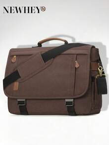 NEWHEY Nouveau sac fourre-tout en velours côtelé, sac de navetteur, grande capacité, sac d'école pour étudiant, sac à main d'épaule, sac bandoulière de travail simple, mode, décontracté, polyvalent, sac à main de couleur unie pour l'automne et l'hiver, sac décontracté élégant, sac de courses