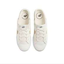 Nike Court Legacy 復古 舒適百搭 休閒運動 一腳蹬 板鞋 女款-DB3970-002 - 米色/黃色 - 查看 5