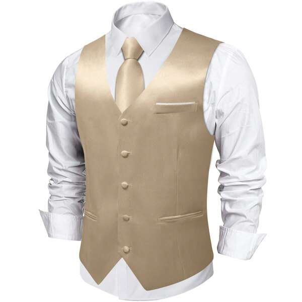 Chaleco de hombre talla grande 4XL azul marino con estampado de cachemir, corbata, pañuelo y gemelos, para boda, formal e informal