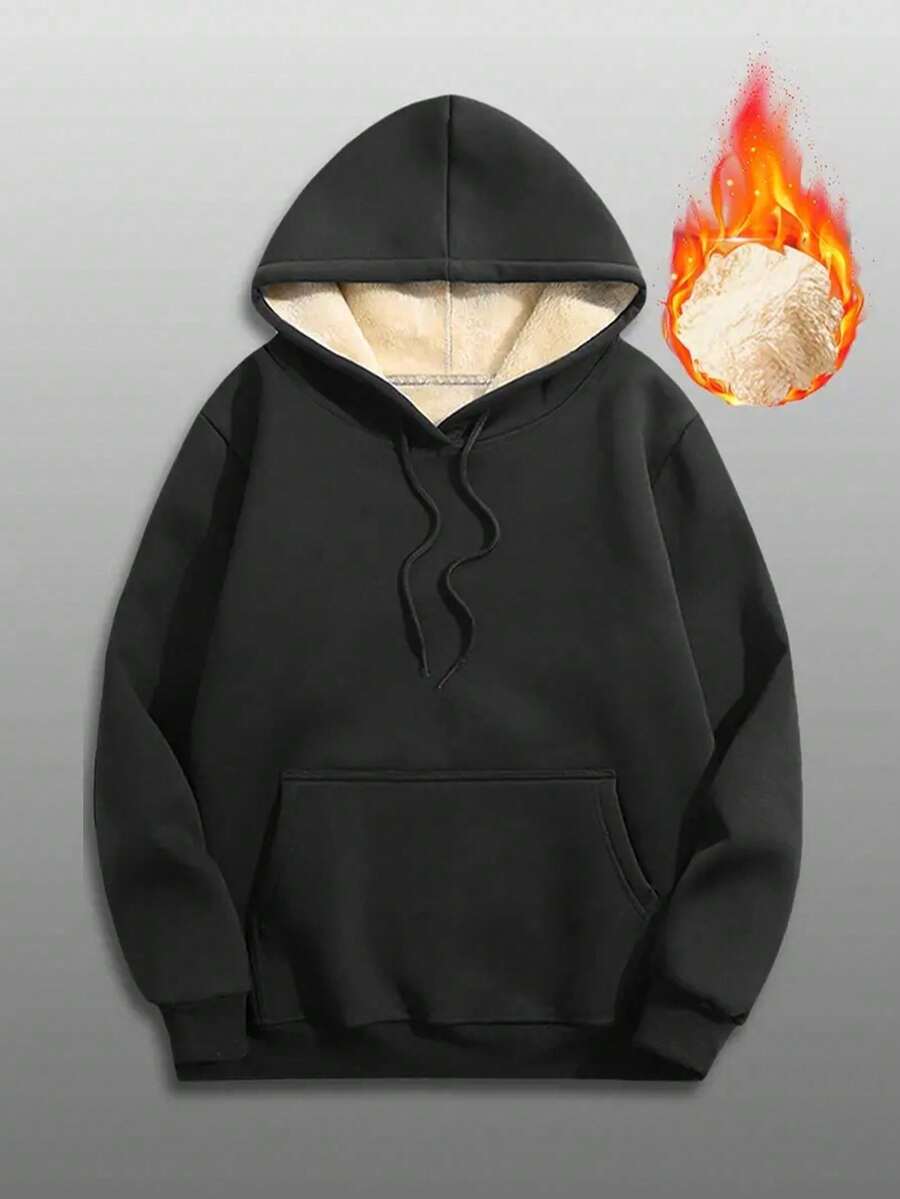 Men's Pullover Hoodie, Men's Fashion Letter Print Drawstring Hooded Sweatshirt, Casual Hoodie For Men In Autumn/Winter