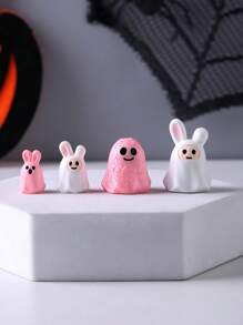 Joivida 1 Set Halloween Creative Ghost, Demon, Pumpkin, Witch Miniature Decorations, DIY Home Center Decor, Bedroom Cabinet Decor, Halloween Party Decoration, Halloween Holiday Gift Home Decor Halloween Decor Fall Decor Room Decor Autumn Decor