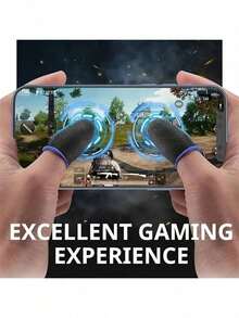 10pcs/20pcs Breathable Anti-Sweat Game Finger Sleeves, Comfortable & Precise, Enhance Gaming Experience, Elastic/Odor-Resistant/Good Conductivity - Multicolor - View 11