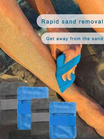 1/2/3pcs Summer Beach Essentials - Sand-Free Beach Bags, Camping Gadgets, Sand Brushes And Sand Removers For Beach Sandbags, Pouches, Brushes, Essential For Beach Vacations And Campingtravel Accessories Travel Essentials Car Accessories Outdoor Accessories Air Plane Case Useful Things Summer Essentials Office Accessories