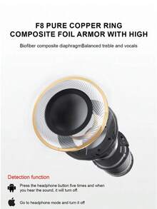 Bluetooth Wireless Headphones, ANC Pods With USB-C Charging, Up To 2x Active Noise Cancellation Bluetooth Headphones, Touch Control, Transparent Mode, Adaptive Audio, Personalized Spatial Audio, Gifts For Family, Friends, Kids, Birthday, Chinese New Year, Boyfriends, Girlfriends, Holidays, Easter Wireless Headphones, Compact And Portable, In-Ear Wireless Headphones Mini Earbuds With Charging Case,Birthday Gift,Halloween Gift,Christmas Present - trắng - Xem 7