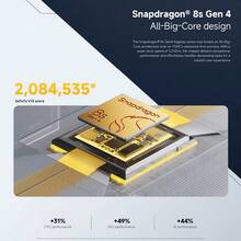 Xiaomi POCO F7 Global Version Smartphone NFC Flagship Snapdragon® 8s Gen 4 Flagship TSMC 4nm Process Massive 6500mAh (Typ) Battery 90W HyperCharge Up To 22.5W Reverse Charging 6.83"1.5K 120Hz AMOLED Display 50MP Camera With OIS​ IP68 Dust And Water Resistance​ LPDDR5X + UFS 4.1 In-Screen Fingerprint SensorAI Face Unlock Supports 5G Powered By Xiaomi HyperOS 2 X-Axis Linear Vibration Motor - Silver - View 4