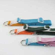 Adjustable Woven Dog Collar For Outdoor Activities, Suitable For Medium & Small Dogs