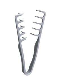 1pc Volumizing Wide-Tooth Hair Styling Comb - Fluffy Texture For Men, ABS Plastic With Textured Grip, Ideal For All Hair Types, Perfect For Home Use - Multicolor - View 14