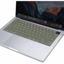 Keyboard Cover Skin Compatible With 15 Inch M3 A3114 M2 A2941/13.6 A3113 A2681/Pro 14/16 M4 M3 M2 M1, Midnight Green - Army Green - View 5