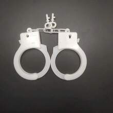 1pc Color Resin Material Handcuffs Set - Perfect For Outdoor Entertainment, Fun And Power Free, Carnival Party Atmosphere Toys - Multicolor - View 16