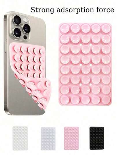 Silicone Suction Phone Case Mount, Phone Suction Grip, Octobuddy, Sticky Phone GripSilicone Suction Phone Case Mount, Phone Suction Grip, Octobuddy, Sticky Phone Grip, Adhesive Phone Stand Sticky For Cell Phone, Adhesive Phone Stand Sticky For Cell Phone Purse Travel Accessories Purses And Bags Women Travel Essentials Travel Must Haves