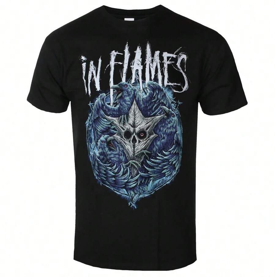 2025 Nueva camiseta gráfica de algodón en llamas unisex para hombres y mujeres, camiseta de verano de manga corta, marca de moda, lujo, casual, retro, diaria - 17 - Ver 1