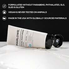 MARLOWE. No. 123 Facial Moisturizer 6 Oz, Daily Face Lotion With Aloe Vera & Green Tea Extract, Hydrates, Nourishes, Restores & Soothes, Lightweight, Non-Greasy, Fresh Aloe Citron Scent,12117938 - Coffee Brown - View 2