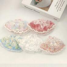 17cm Clothes Accessories, Sitting Party Pullbob Dress, High-End Wedding Gown Skirt Set - Multicolor - View 2