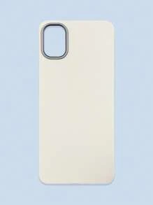 极简时尚白色、灰色、黑色仿皮纹理手机壳，防指纹、防水、防汗，超薄柔软触感，手机保护套，兼容三星、 17 Pro Max、13/14/15/16/16 Plus/16 Pro Max - 白色 - 查看 45