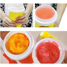 Slushy Maker Cup, Slushie Maker Cup Magic Frozen Ice Cream Cup Cooling Cup Double Layer Squeeze Cup, Homemade Milk Shake Ice Cream Machine, Convenient To Use, Fashionable Item
