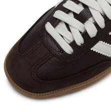 Adidas 男士女士板鞋SAMBA OG戶外日常休閒鞋舒適運動鞋JR0891 - 深棕色/漢玉白 - 查看 8