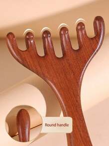 2pcs Set (Octopus Massager + Deer Horn Massage Claw) - Silver Octopus Head Massager, Steel Wire Soul Extracting Scalp Massage Claw, Deer Horn 5-Prong Scalp Natural Sandalwood Hair Therapy Massage Meridian Unisex Finger Massage Tool,Hair,Hair Tools,Hair Care,School,Back To School,Travel,Travel Essentials,Home Essentials,Spa,Massage Tool,Massage,Massager,Spa