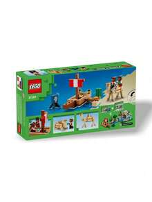 LEGO 海盜船航行組裝套裝 (21259) – 海盜船冒險，包含 2 個海盜、駱駝、烏賊和配件，適合 8 歲以上兒童的創意禮物，建築玩具，假期禮物 - 彩色 - 查看 8