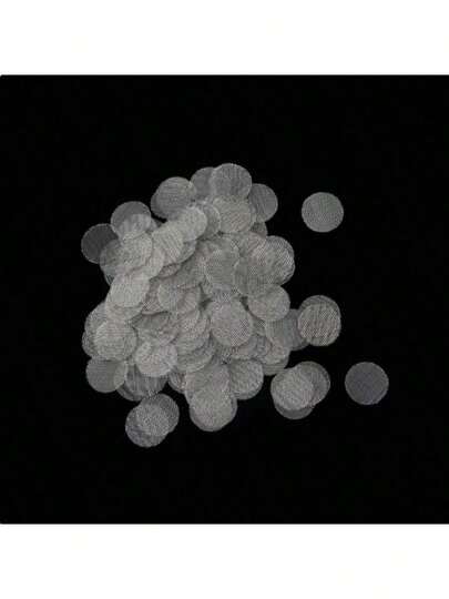 100/20/40pcs Smoking Pipe Mesh Filters, Metal Smoking Pipe Kindling Mesh, Tobacco Kindling Mesh, Pipe Filter Mesh Pieces