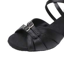 1 Pair Women's Latin Dance Shoes, Adult Practice Shoes For Competition, Examination, Dance Studio, Party, Festival Latin Shoes