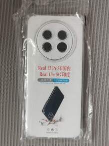 Transparent Four-Corner Anti-Drop Case, Suitable For Realme Series, Realme Phone Transparent Four-Corner Anti-Drop Case. Phone Case, Phone Protective Cover, Phone Shell, Phone Cover, Anti-Drop Phone Case, Transparent Phone Case, Minimalist Phone Case, Solid Color Phone Case, Transparent Phone Case, TPU Anti-Drop Phone Case (Military-Grade Anti-Drop) - Clear - View 56