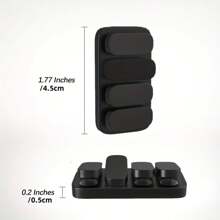 跷跷板推卡、金属弹卡、指尖按压、钢琴节拍器、指尖减压玩具、青少年减压玩具、桌面玩具 - 彩色 - 查看 3