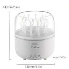 USB Powered Octopus Jellyfish Aroma Diffuser With Color Lights - Fragrance-Free, ABS Material, 36V And Below, Ideal For Home Decor And Relaxation, Home Air Quality | Soothing Lights | Small Humidifier