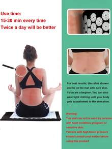 一套包含按摩垫和枕头的套装,配有牛津布收纳袋(单独购买按摩垫不含枕头),可用于颈背肌肉按摩、肌肉放松、缓解坐骨神经痛和冥想瑜伽按摩,穴位按摩枕,缓解颈背疼痛、放松肌肉、舒缓压力,男女皆宜,附赠便携收纳袋。 - 彩色 - 查看 5